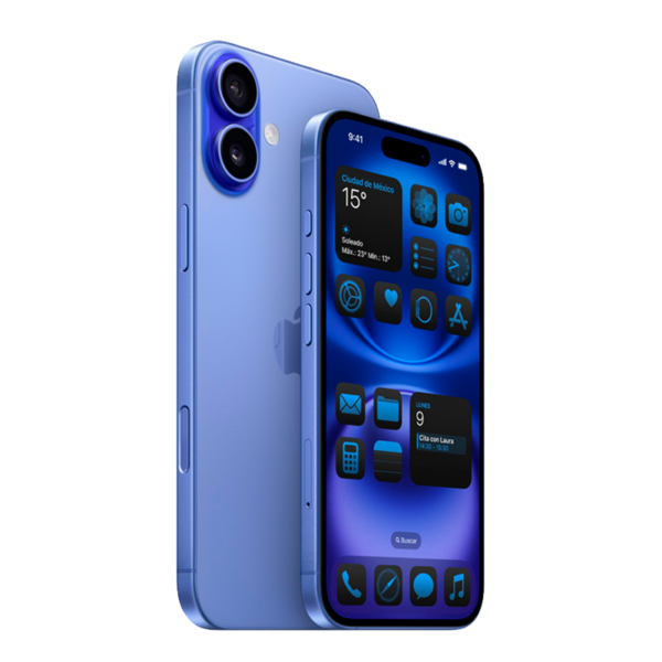iPhone 16 azul