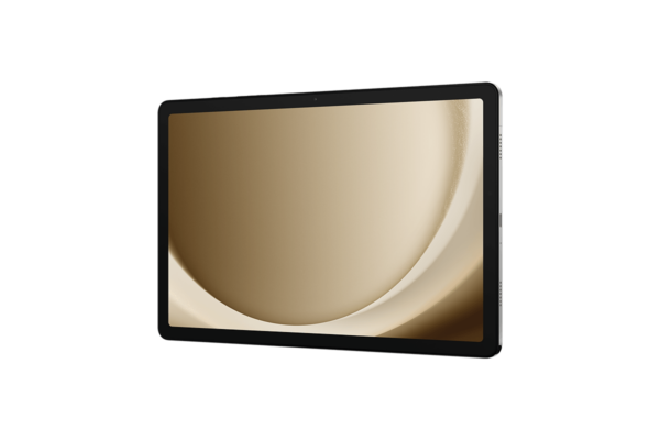 Samsung Galaxy Tab A9+ frente inclinada derecha