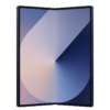 Samsung Z Fold 6 azul semi abierto de frente (formato tablet)