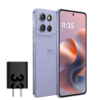Motorola G86 lila más cargadpr